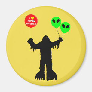 Aimant Sasquatch Sighted Roswell, Nouveau-Mexique