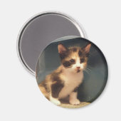 Aimant Sassy Calico Kitty (Recto/Verso)
