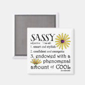 Aimant Sassy Defined (Recto/Verso)