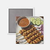 Aimant Satay à Penang (Recto/Verso)