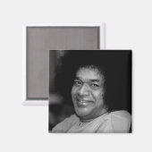 Aimant Sathya Sai Baba sur l'aimant (Recto/Verso)