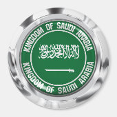 Aimant Saudi Arabia Round Emblem (Devant)