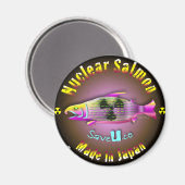 Aimant Saumon nucléaire (Recto/Verso)