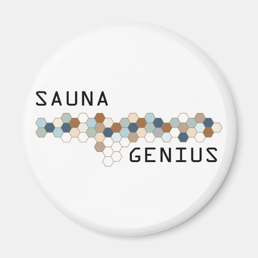 Aimant Sauna Genius (Devant)