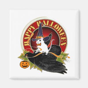 Aimant Sauter Dans La Souris Blanche De La Nuit