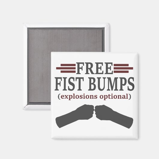 Aimant Sauts de poing gratuits (Recto/Verso)