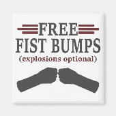 Aimant Sauts de poing gratuits (Devant)