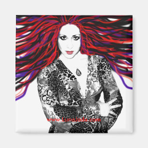 Aimant sauvage des cheveux de Luna