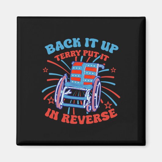 Aimant Sauvegarder Terry Placez-Le En Reverse Firework 4e (Devant)