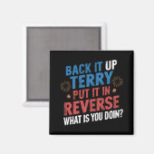 Aimant Sauvegardez Terry Placez-Le Dans Un Feu D'Oeuvre I (Recto/Verso)