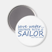 Aimant Sauvez de l'eau... (Recto/Verso)