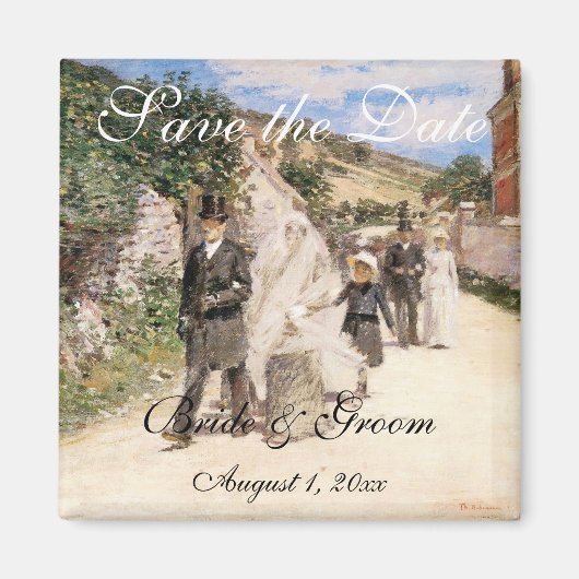 Aimant Sauvez la date ! La Marche Nuptiale de Robinson (Devant)