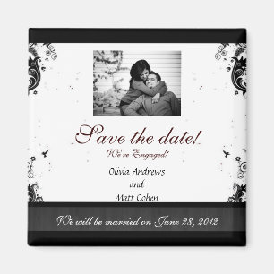Aimant Sauvez l'aimant de date