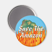 Aimant Sauvez l'Amazonie (Recto/Verso)