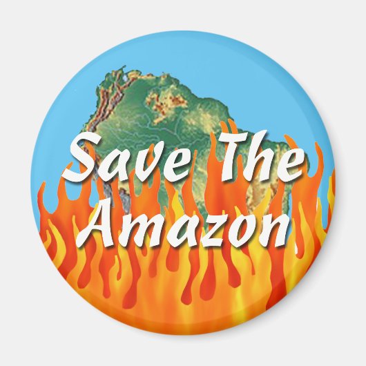 Aimant Sauvez l'Amazonie (Devant)