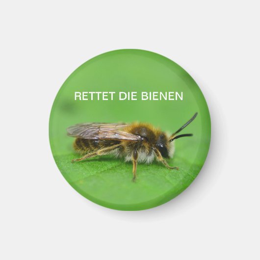 Aimant Sauvez les abeilles (Devant)