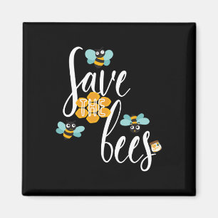 Aimant Sauvez les abeilles Terre Lover Planet Beekeeper B