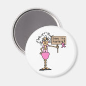 Aimant Sauvez les Hooters ! (Recto/Verso)