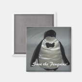 Aimant Sauvez les Penquins ! (Recto/Verso)