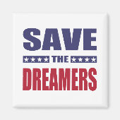 Aimant Sauvez les rêveurs (Devant)