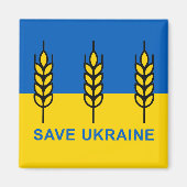 Aimant Sauvez l'Ukraine (Devant)