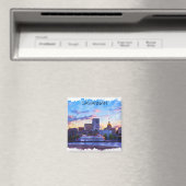 Aimant Savannah Georgia Skyline Riverfront (In Situ (Lave-vaisselle))