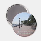 Aimant Savannah, Géorgie (Recto/Verso)