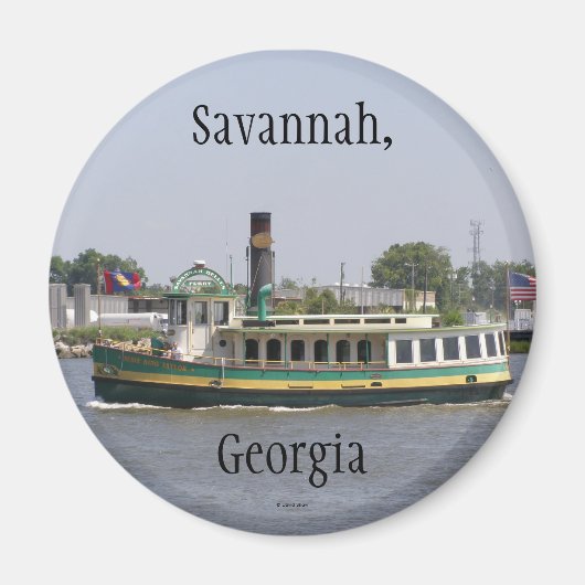 Aimant Savannah, Géorgie (Devant)