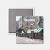 Aimant Savannah, Géorgie (Recto/Verso)