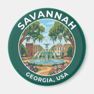 Aimant Savannah, Géorgie, États-Unis