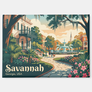 Aimant Savannah, Géorgie, États-Unis États-Unis