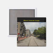 Aimant Savannah Géorgie historique (Recto/Verso)