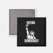 Aimant Save Democracy 2025 Design (Recto/Verso)