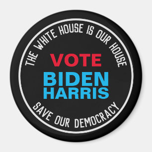Aimant Save Our Democracy Vote BIDEN HARRIS Réfrigérateur