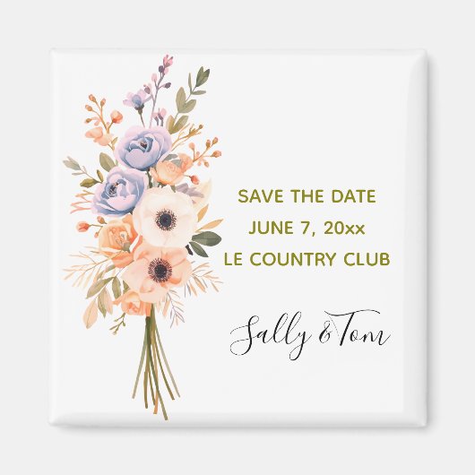 Aimant Save The Date (Devant)