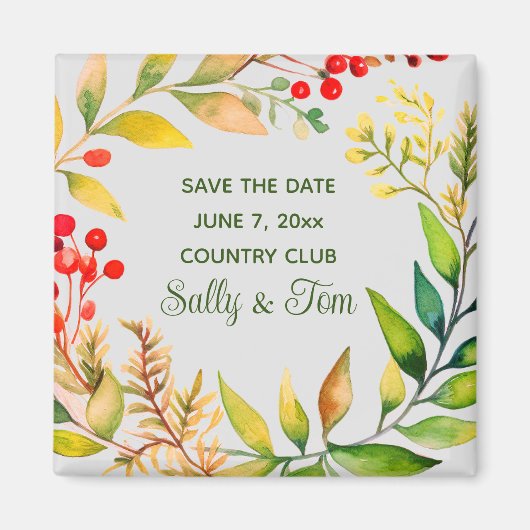 Aimant Save The Date (Devant)