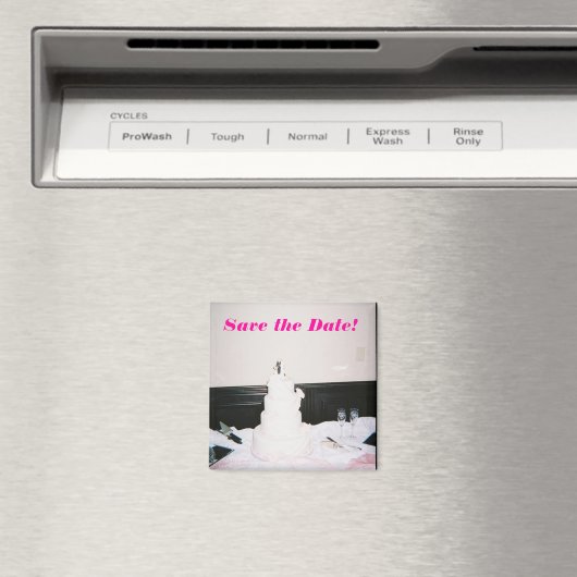 Aimant Save the date! (In Situ (Lave-vaisselle))