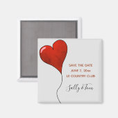 Aimant Save The Date (Recto/Verso)