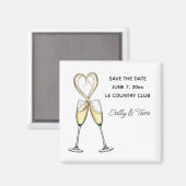 Aimant Save The Date (Recto/Verso)