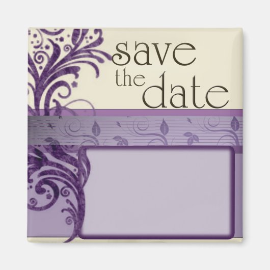 Aimant Save the date! (Devant)