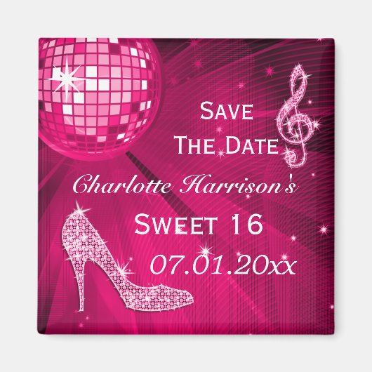 Aimant Save The Date (Devant)