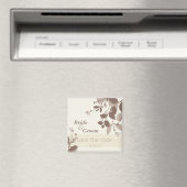 Aimant SAVE THE DATE :: nature - vanilla latte mocha (In Situ (Lave-vaisselle))