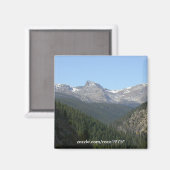 Aimant Sawtooth Mountain, Colorado (Recto/Verso)