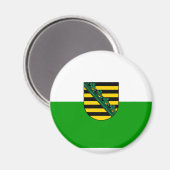 Aimant Saxe, Allemagne (Recto/Verso)