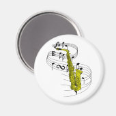 Aimant Saxophone (Recto/Verso)