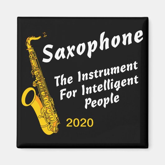 Aimant Saxophone intelligent (Devant)