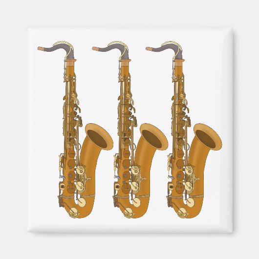 Aimant Saxophones (Devant)