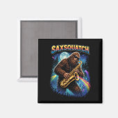 Aimant Saxsquatch (Recto/Verso)