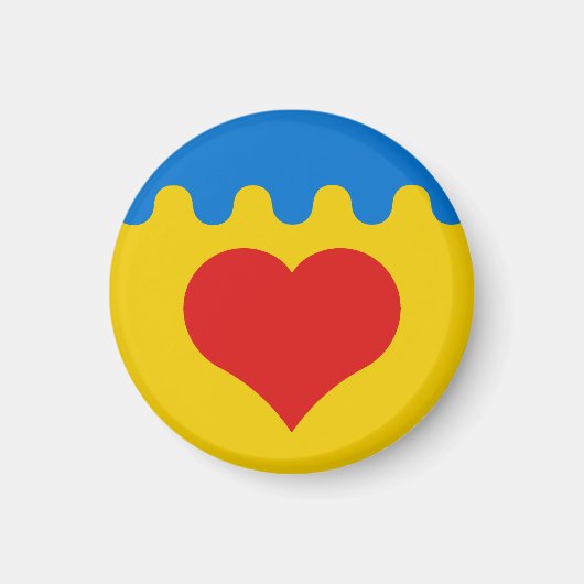 Aimant SCA Coeur du Val (Devant)