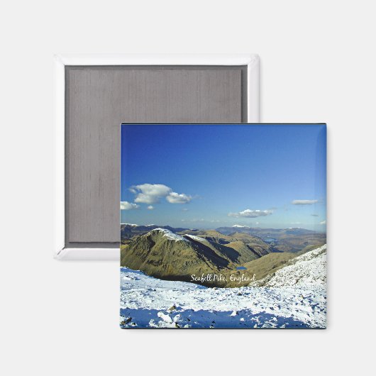 Aimant Scafell Pike, Angleterre (Recto/Verso)